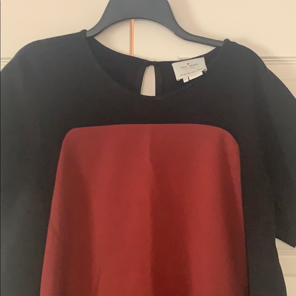 Kate spade red and black dress size 12 - Picture 2 of 13